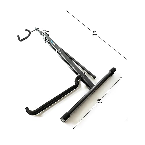 WayvPoint Upright Bass Stand - Designed to Hold Any Upright Bass 1/4 to 4/4 - Collapsible Design for Easy Storage - Adjustable and Foldable with Hook for Bow - Complete with XL Microfiber Cloth - Thumbnail 4