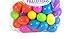 Bulk Plastic Candy Filled Easter Eggs, Jelly Beans, Assorted Bag of 65