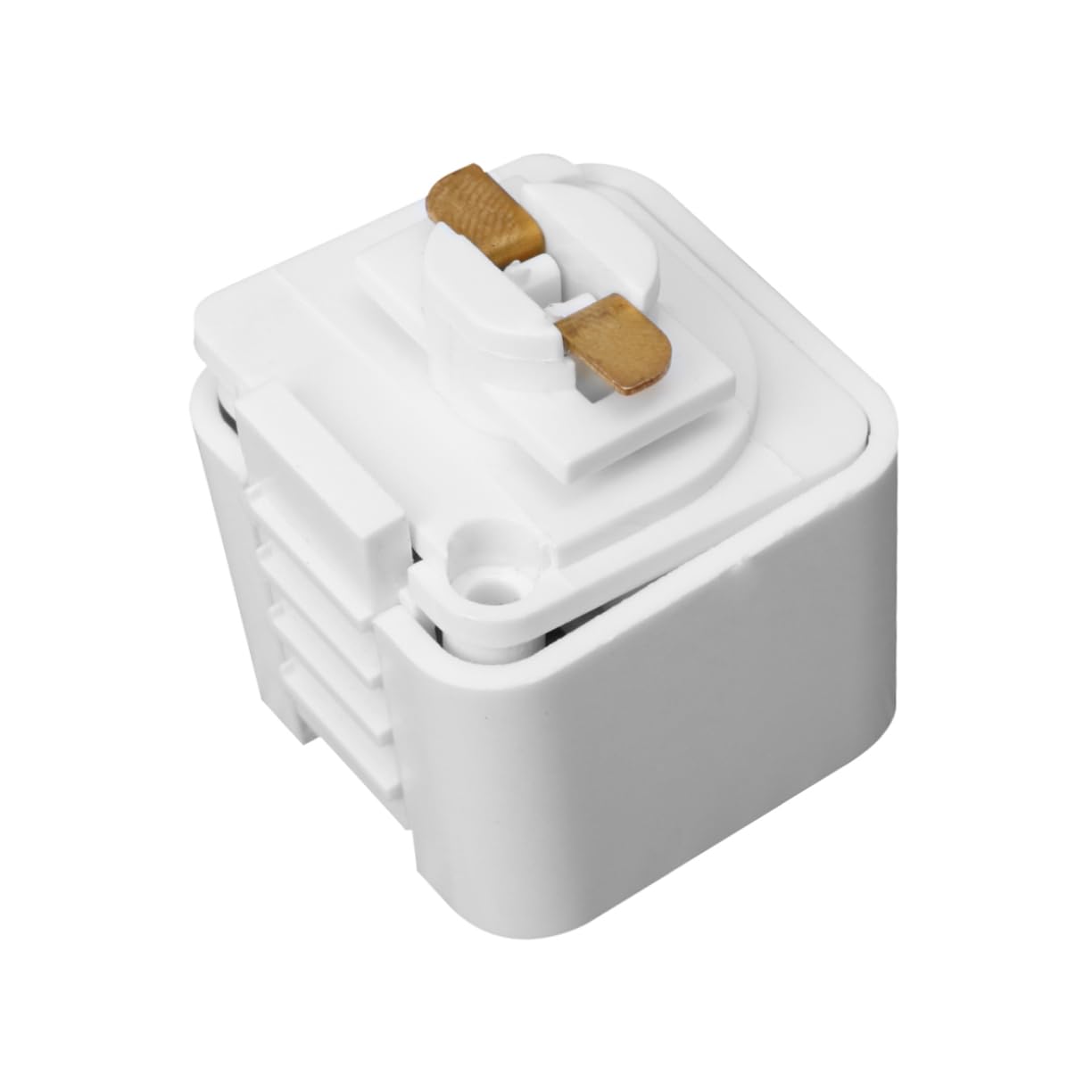 Hemobllo Track Adapter for Lighting Systems Compatible Track Outlet Adapters for Lighting Installations in Kitchens