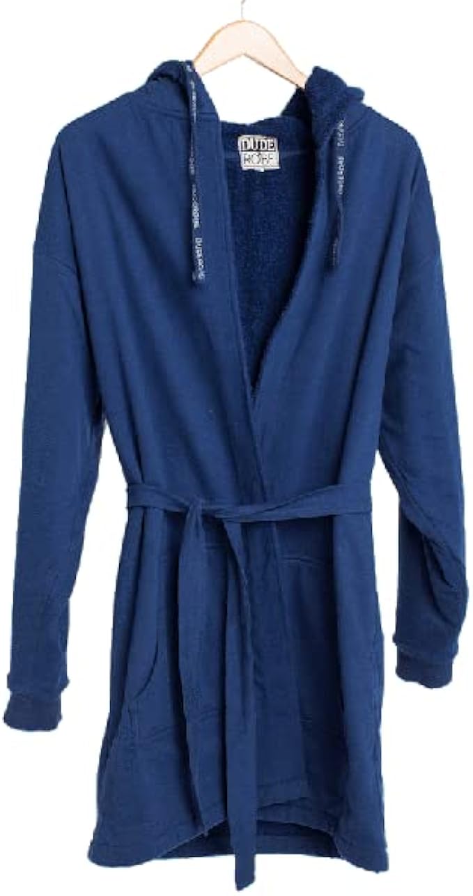 DudeRobe Men's Hooded Robe | As Seen on Shark Tank!