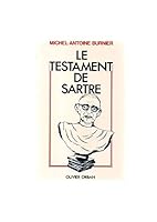 Le testament de Sartre (French Edition) 2855651972 Book Cover