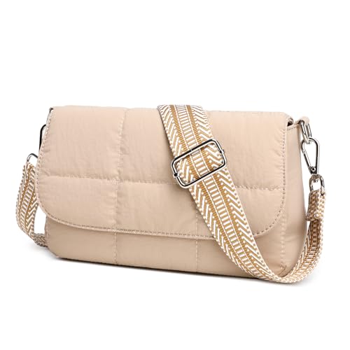 Image of JEEHAN Quilted Crossbody Bags for women Designer Shoulder Handbags Small Purse