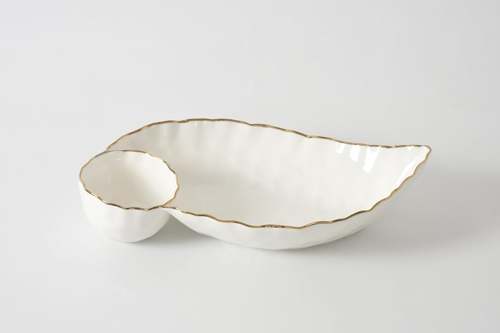Pampa Bay Portofino Chip and Dip, 15" x 8" x 3"