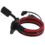 Yeebline 10 AWG SAE Cable Connector, SAE Socket Chassis Wire, 60cm SAE to SAE 2 Pin Quick Disconnect with Cap Power…
