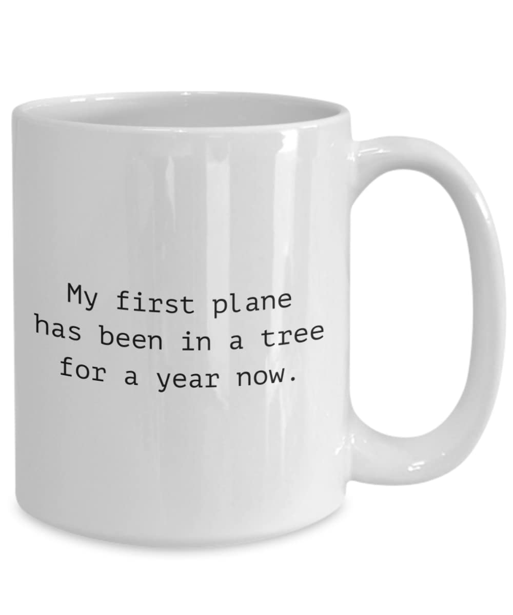 Funny RC Planes Gift - RC Aircraft Coffee Mug - RC Plane Pilot Present - Radio Controlled Aircraft - My First Plane