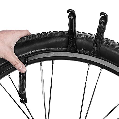 Bomba de bicicleta, Andoer Conjunto de ferramentas de reparo de remendo de pneu de bicicleta portáti