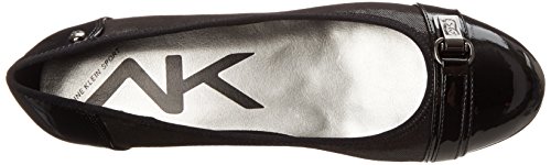 Anne Klein Women’s Able Comfortable Ballet Flat, Black, 8 M Us #TOP4