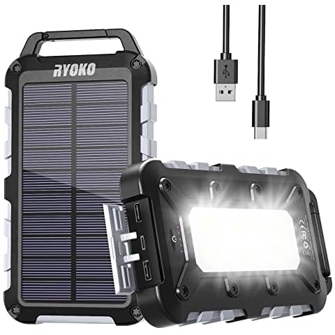 Cargador Solar Portátil WOWMVP 20000mAh Cover