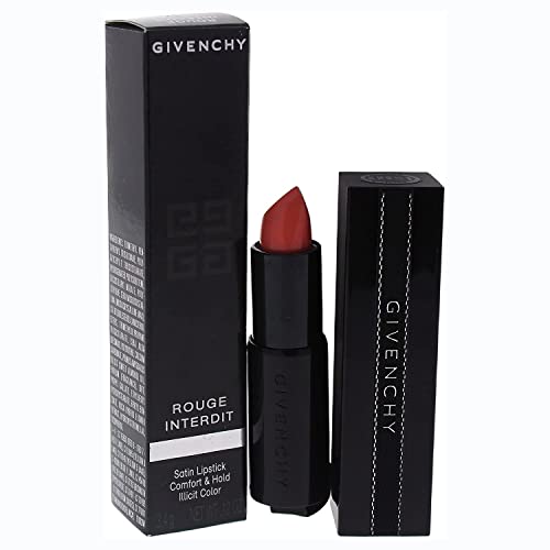Givenchy Rouge Interdit Satin Lipstick For Women, 17 Flash Coral, 0.12 Ounce #TOP9