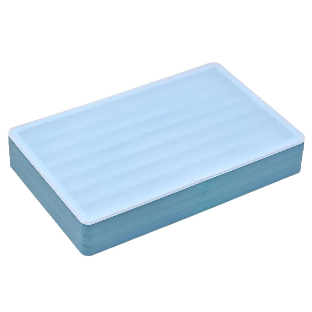 Clear 3 Tiers Detachable Modulars Keycap Case Interlocking Design Nonslip Base for Gamers