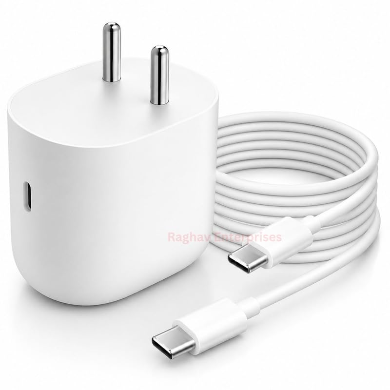 Image of 45W Type C Fast Charger Adapter | Compatible with Google Pixel 10 /10 Pro /9 Pro XL /9 Pro Fold /9 Pro /9 /9a /8 Pro, Laptop, Tablet, Chromebook & More Fast Charging USB-C Adapter - JN WH