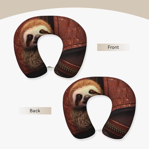 Almohada de viaje de espuma viscoelástica cómoda U miniatura 2