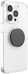 PopSockets: Poignée de téléphone avec kiosque à kick, socket pop pour téléphone - Texture en blanc