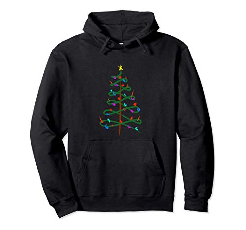 Merry Christmas Tree vintage retro love family 2020 hype Sudadera con Capucha