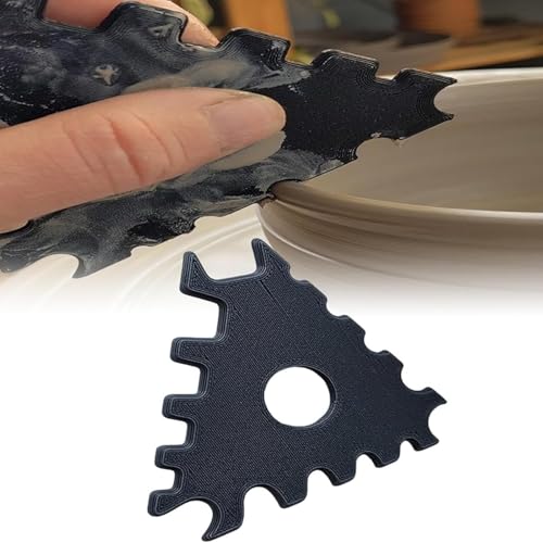 Costillas de cerámica versátiles y herramientas de recorte, herramientas precisas de cerámica y cerámica, horno para cerámica en casa, suministros de herramientas de centrado de tallado de cerámica