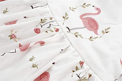 Summer Dresses Kids Dress 2T Summer Dress 2 Flamingo Party Dresses For Girls Summer Dress 2T Wedding Birthday Party Toddler Kids Backless Sleeveless Dress (A3Flamingo,90) #TOP4