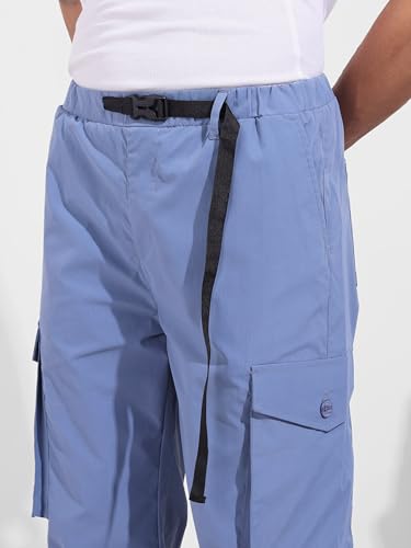 Image of The Indian Garage Co Men Relaxed Fit Mid-Rise Cargos
