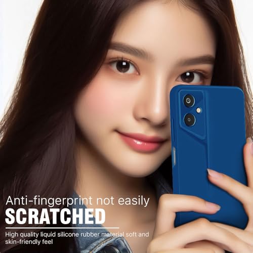 Image of WOW IMAGINE Slim Back Cover for Samsung Galaxy M06 5G | Galaxy F06 5G | Blade Series Ultra Thin Case with Lightweight Design | Camera Protection | Soft Matte Silicone Flexible Mobile Case - Blue