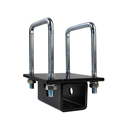 Motorup America Hitch Receiver Adapter for RV Bumper Bike Rack Cargo Travel