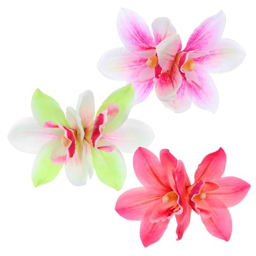 3 Épingles à Orchidée Artificielle pour Faire Tenir vos Coiffures d'Été sans Glisser