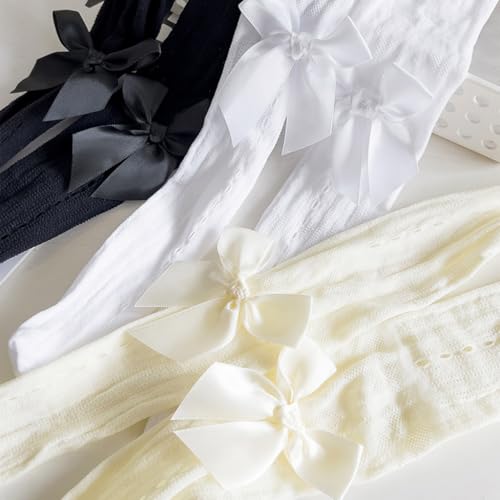 Mesh Hollow Leggings for Little Girls AntiSlip Spring Stockings Breathable Lace Tights Children Socks Fashion Accessory3