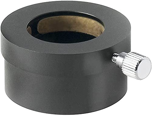 Gosky Adaptador de ocular superior plano 2"-1.25" con anillo de abrazadera de latón para telescopio Cover