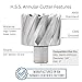 Accusize Industrial Tools H.S.S. Annular Cutter, 2