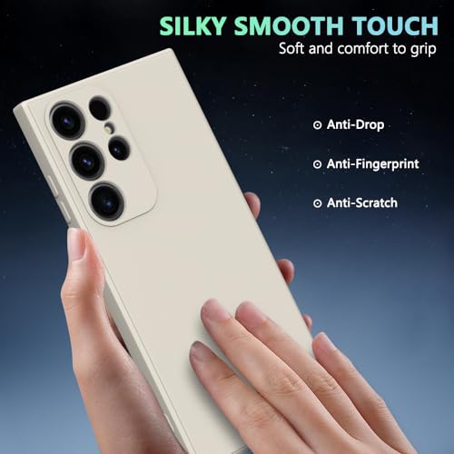 Image of for Samsung Galaxy S23 Ultra Case White, Scratch Resistant with Soft Touch, Slim Thin Phone Cover for Samsung Galaxy S23 Ultra