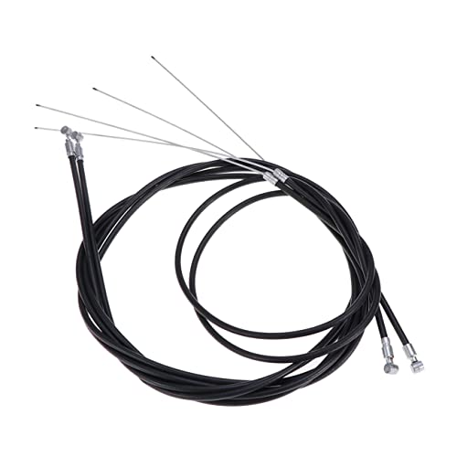Mikinona 4Pcs Bike Brake Cable Rear Derailleur Shifting Wire Durable Housing Cable Hose Kit for Mountain and Road Bikes Smooth Operation and Custom