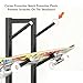 BXKCFYBSQ 5/7-Layer Skateboard Rack Floor Stand,Heavy Duty Sports Equipment Shelf,Surfboard Display Rack with Adjustable Feet,100kg Load Capacity(110x30x30cm)