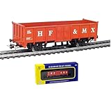 Cada aspecto de este vagón de tren a escala HO, desde la textura de su cubierta hasta las barandillas finamente detalladas, se ha modelado con un compromiso con el realismo, lo que proporciona una experiencia visual inmersiva y auténtica.