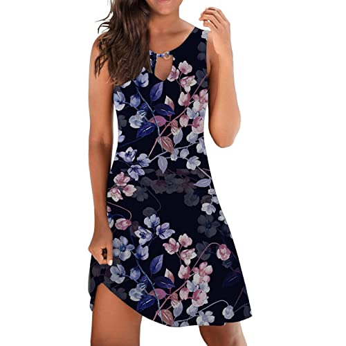 Robe d'été sans manches fluide et élégante offrant un confort absolu