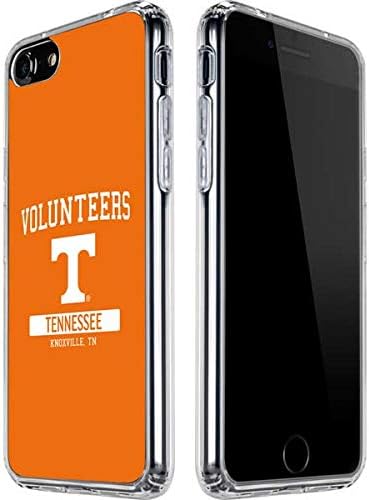 Skinit Clear Phone Case Compatible with iPhone SE (2nd & 3rd Gen) - Officially Licensed University of Tennessee-Knoxville T Logo Vols on Gray Design