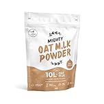 MIGHTY Oat Milk Powder, (1KG Bag, Makes 10L of Oat M.lk), Vegan Coffee Creamer, Dairy Free, Lactose Free, Ideal for Tea, Coffee, Cooking, Baking