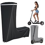 Universal Electric Scooter Cover, Outdoor Waterproof and Dustproof Scooter Covers, Adults/Kids Electric Scooter Storage cover, L54xW28xH52 Inch, Suitable for 300W to 2000W Electric Scooters, Black