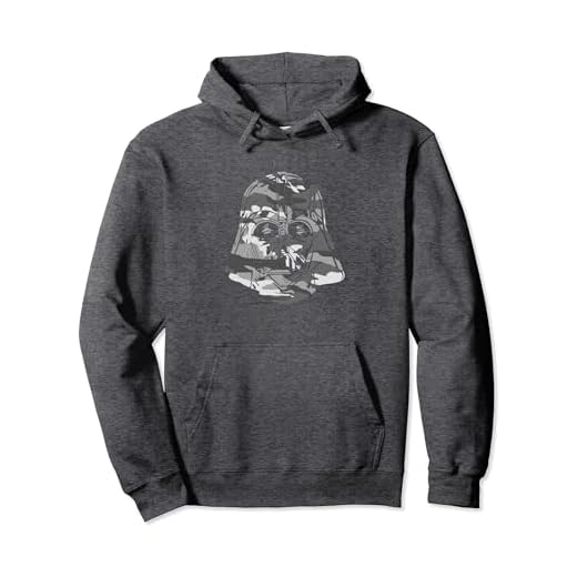 Star Wars Darth Vader Grey Camo Helmet Fill C1 Sudadera con Capucha