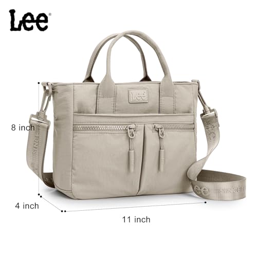 Image of Lee Small Crossbody Bag for Women Nylon Tote Bag with Multiple Pockets
