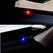 Red Strobe Signal Security System Universal Flash Warning LED Light Alarm Car Simulation Lamp Power Fake Theft Solar Simulation Fake Anti-Theft Caution,Anti-Theft，Alarm Systems