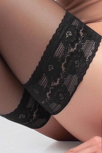Image of Conte Sheer Stockings Silicone Lace Top Stay Ups Class 20 Den