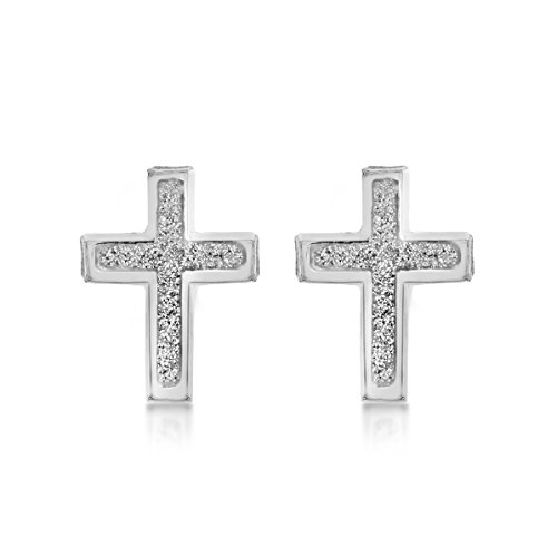Preisvergleich Produktbild Tuscany Silver Damen Ohrstecker 925 Sterlingsilber Silber - 8.55.8659