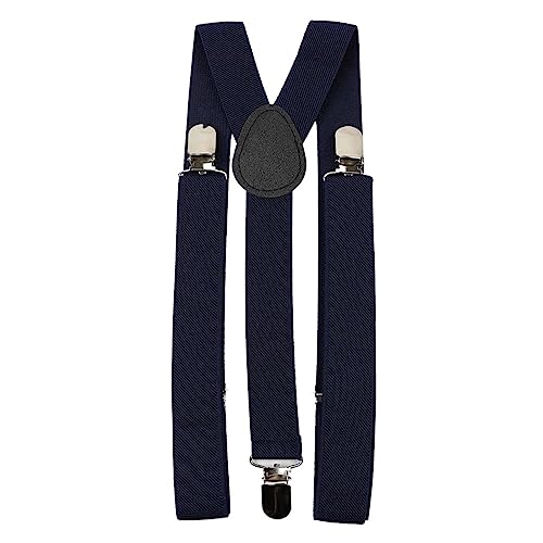 Clips porte-jarretelles en polyester et bretelles réglables en Y pour homme