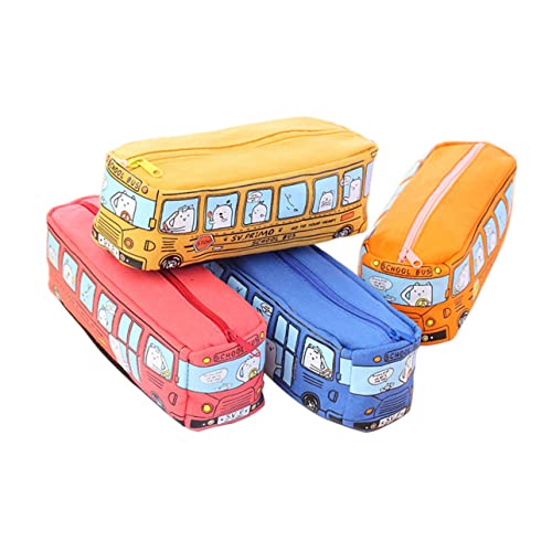 Tofficu Estojo De Lápis Zíper Bolsas Para Canetas Coreia Do Sul Pequenos Animais Azuis Bolsas Para C