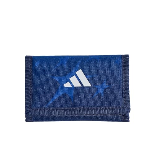 adidas Mixte Tiro Graphic Wallet Wallet, Dark Blue/Team Royal Blue, One Size