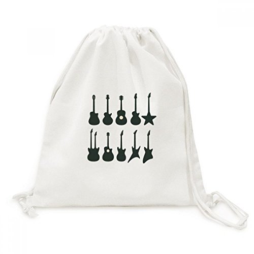 Sac cordon guitare électrique en toile pour voyage et musique