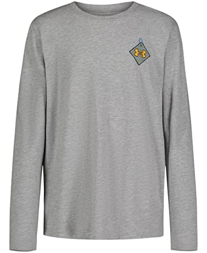 Image of Under Armour Boys Long Sleeve Shirt, Crewneck, Lightweight and Breathable