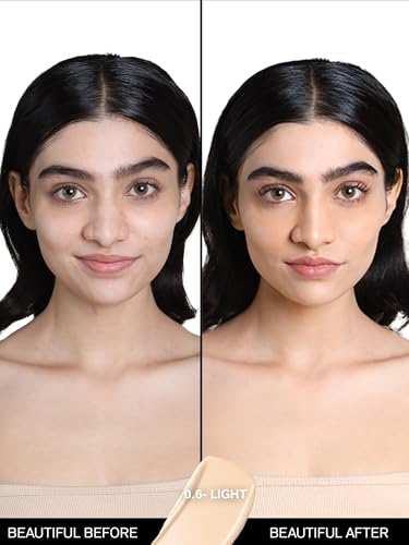 Image of FLiCKA The Base Story Cream Foundation for Face Makeup 8.5gm | Medium to High Coverage | Waterproof & Long Lasting | Smooth & Matte Finish with SPF | All Skin Types | 0.6 Light