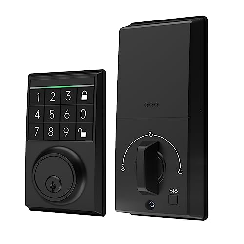 image for FHUIL Keyless Entry Door Lock with Keypad, Electronic Smart Lock, Keyl
