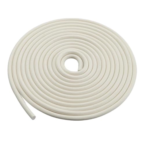 Bande de caoutchouc mousse silicone expansé blanc pour étanchéité