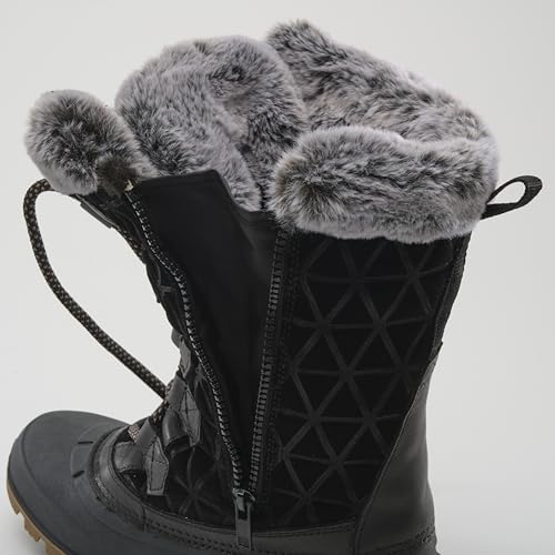 Kamik Damen SNOVALLEY6 Winterstiefel, Schwarz (Black BLK), 39 EU