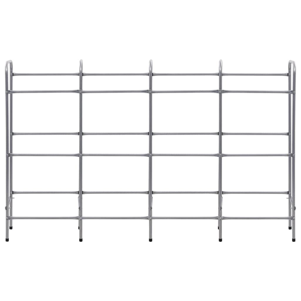 Générique Étagère de Rangement pour 12 caisses Argenté 190x33x116cm Acier,Entreprise & Industrie,Stockage Industriel,Étagères industrielles,Argent,7.75 KG,285215